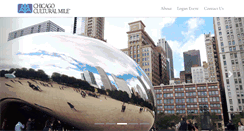 Desktop Screenshot of chicagoculturalmile.org